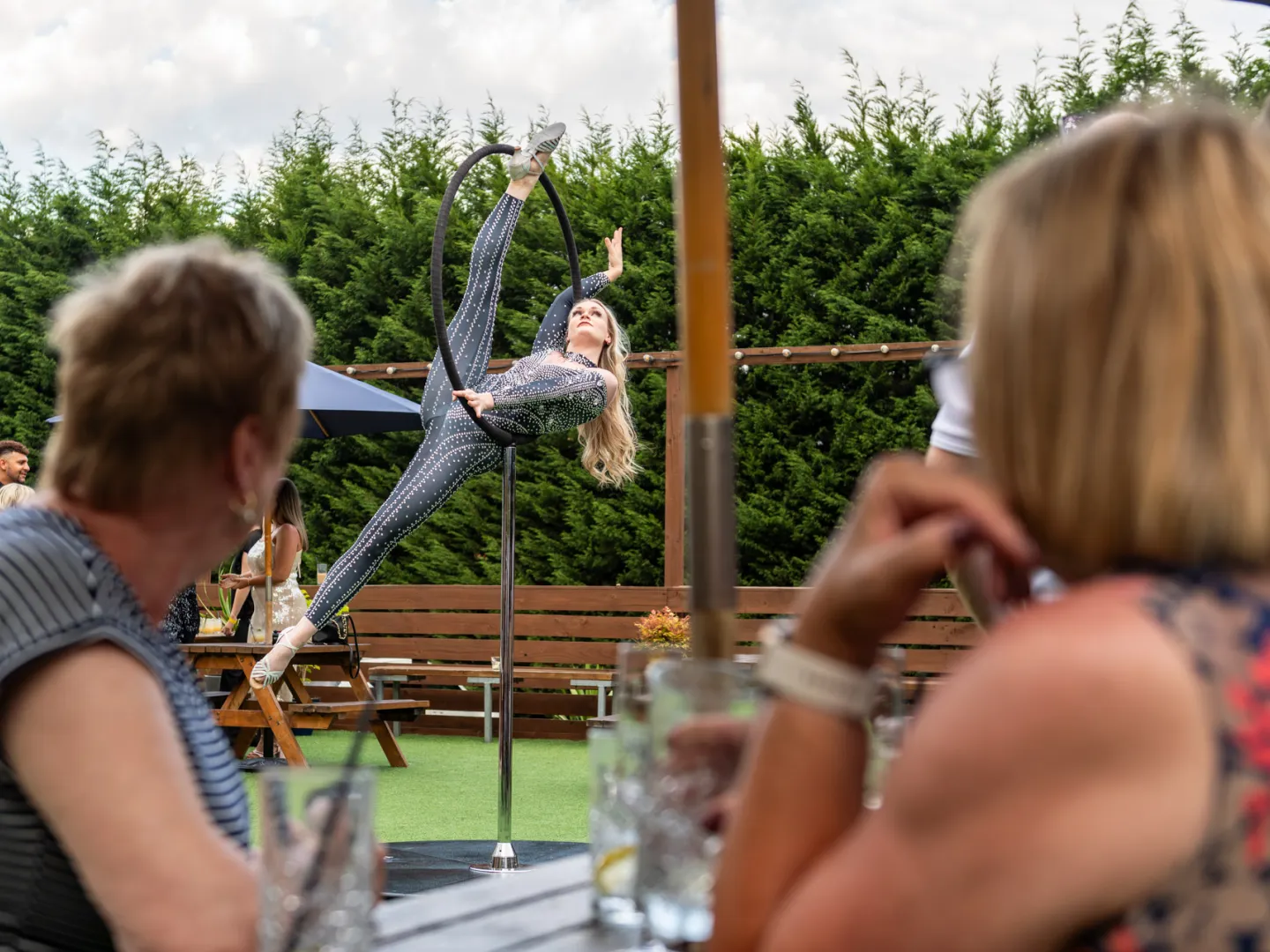 Acrobatic dancer