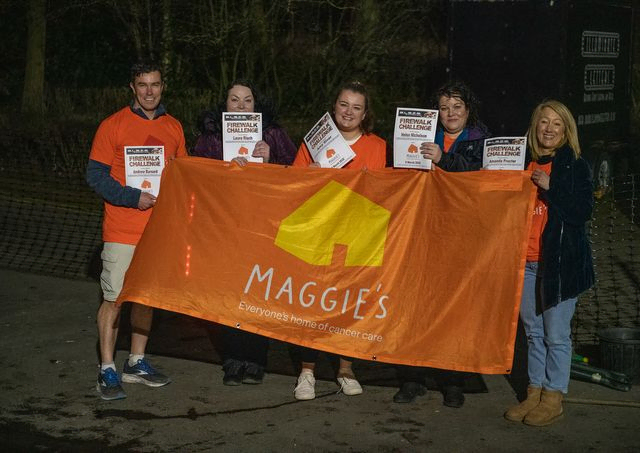 Maggie's charity group image with large banner